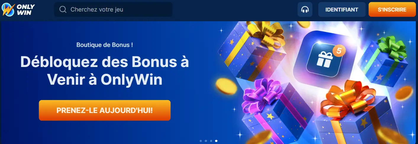 Jouer sur OnlyWin Casino